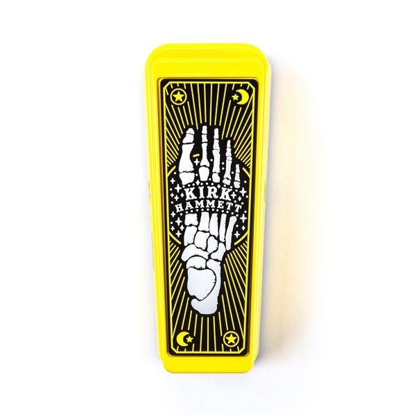 DUNLOP KH95Y KIRK HAMMETT CRY BABY&reg; WAH YELLOW SPARKLE EDITION 41895 фото