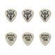 Медіатор Dunlop PH122T1.14 White Fang Pick Tin 1.14 mm (6 шт.) 127249 фото 2