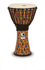 Джембе Toca Freestyle Rope Tuned SFDJ-10K (10") Kente Cloth G-TO803217 фото