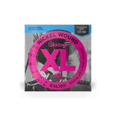 D'ADDARIO EXL150 XL NICKEL WOUND REGULAR LIGHT 12-STRING (10-46) 36545 фото
