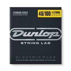 Струны для бас-гитары Dunlop DBS45100 Stainless Steel Med Light 114560 фото