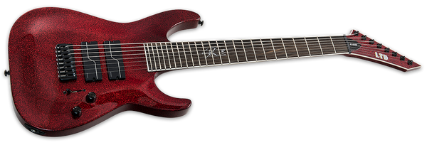 Електрогітара LTD SC-608 BARITONE (Red Sparkle) 39223 фото
