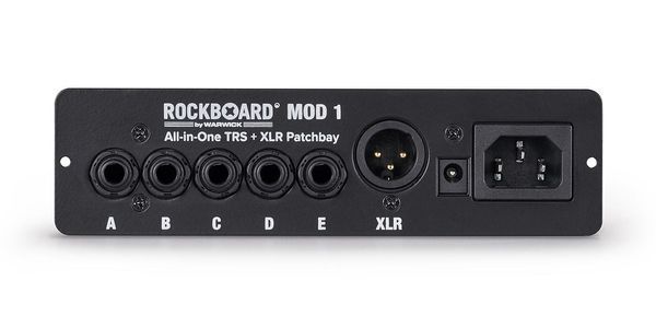 ROCKBOARD MOD 1 V2 All-in-One TRS & XLR, IEC & Barrel Patchbay 38362 фото