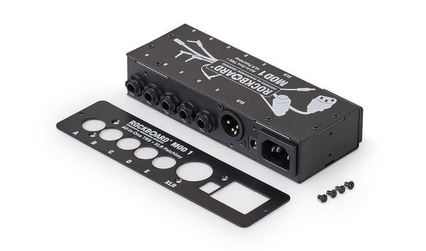 ROCKBOARD MOD 1 V2 All-in-One TRS & XLR, IEC & Barrel Patchbay 38362 фото