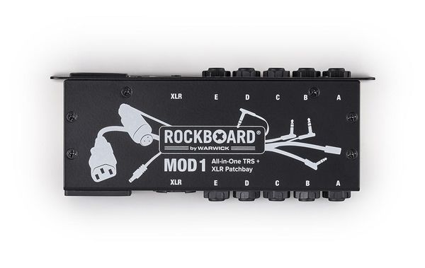 ROCKBOARD MOD 1 V2 All-in-One TRS & XLR, IEC & Barrel Patchbay 38362 фото