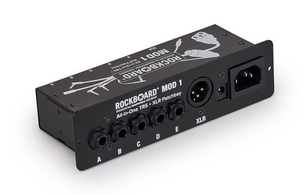 ROCKBOARD MOD 1 V2 All-in-One TRS & XLR, IEC & Barrel Patchbay 38362 фото