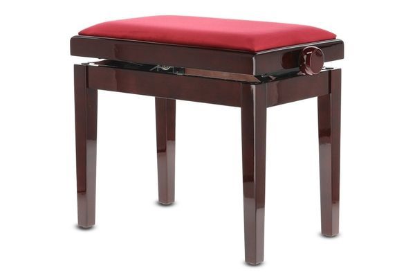 Банкетка для фортепіано GEWA Deluxe Mahogany High Gloss G-130060 фото