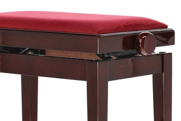 Банкетка для фортепіано GEWA Deluxe Mahogany High Gloss G-130060 фото