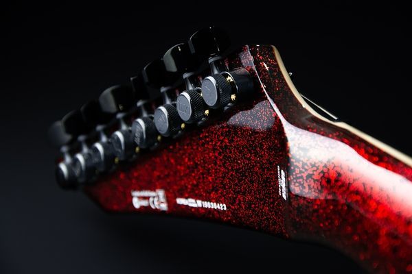 Електрогітара LTD SC-608 BARITONE (Red Sparkle) 39223 фото