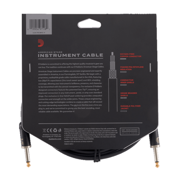 D'ADDARIO PW-AMSG-20 American Stage (6m) 29162 фото