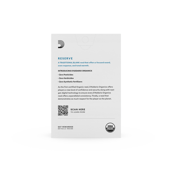 Тростини D'ADDARIO Organic Reserve для кларнета Bb №2.5 41181 фото