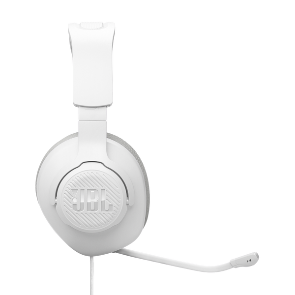 JBL Quantum 100M2 &mdash; wired gaming headset, white JBLQTUM100M2WHT photo