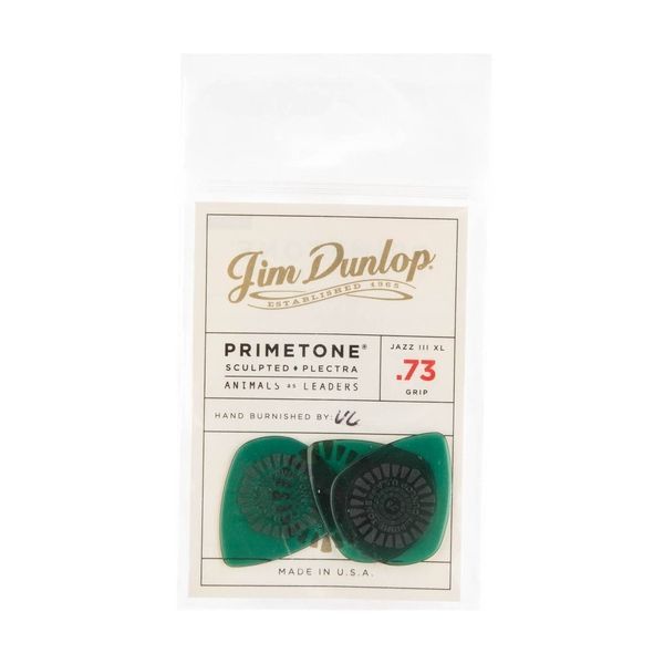 Медиатор Dunlop AALP02 Primetone Animals As Leaders Green .73 mm (3 шт.) 123785 фото