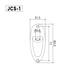 GOTOH JCS-1 C Jack Cover (Chrome) 28097 фото 3