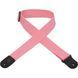 LEVY'S M8POLY-PNK CLASSICS SERIES POLYPROPYLENE GUITAR STRAP (PINK) 39959 фото 3
