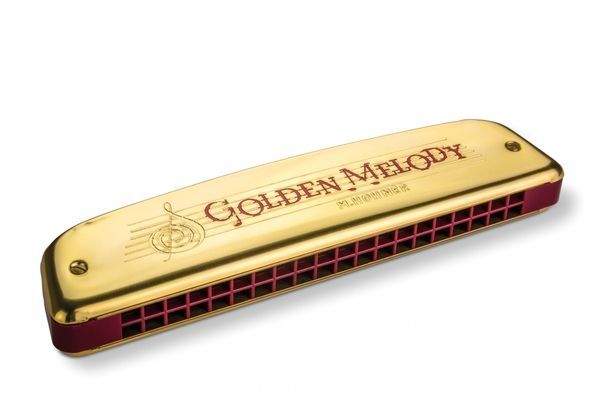 Губная гармошка Hohner Tremolo Golden Melody M2416017 C-major 128331 фото