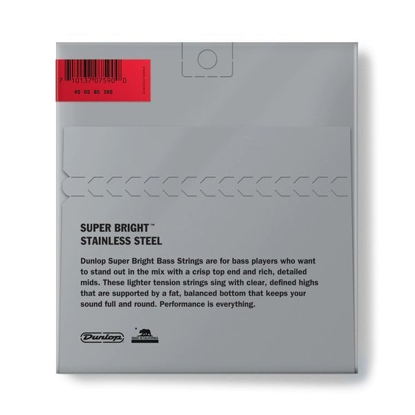 DUNLOP DBSBS45105 SUPER BRIGHT STEEL (45-105) 32122 фото