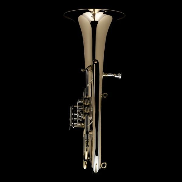 German Tenor Horn (Bb Baritone) Wessex BR130, silver plated BR130-S photo