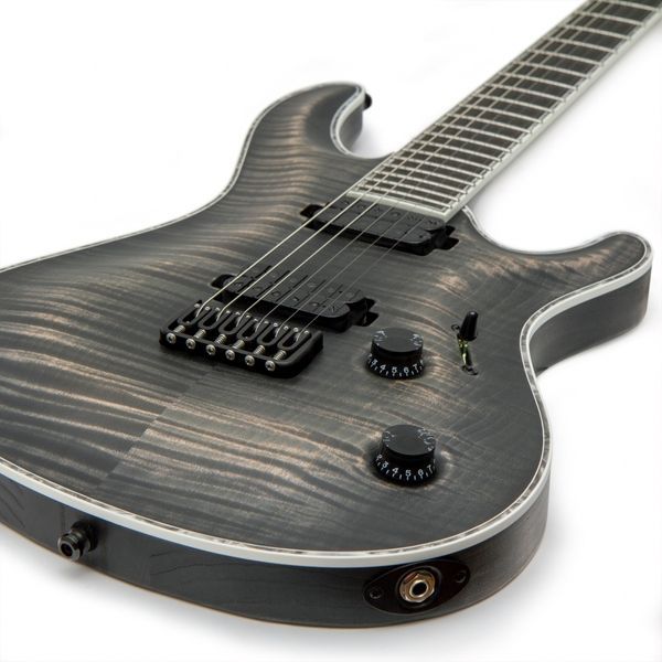 Электрогитара Mayones Regius Core 6 Flamed Maple 3A/Swamp Ash Antique Black Matt (RF2311784) 128141 фото