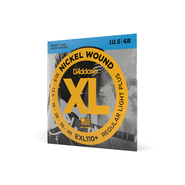 D'ADDARIO EXL110+ XL NICKEL WOUND REGULAR LIGHT PLUS (10.5-48) 19631 фото