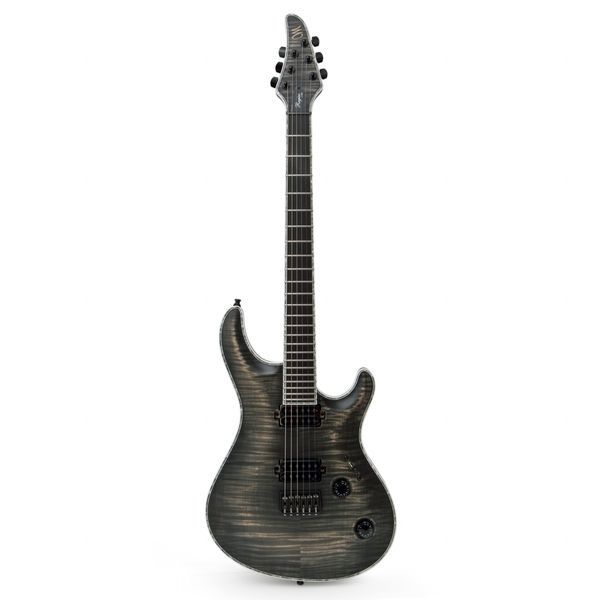 Электрогитара Mayones Regius Core 6 Flamed Maple 3A/Swamp Ash Antique Black Matt (RF2311784) 128141 фото