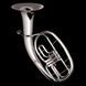 German Tenor Horn (Bb Baritone) Wessex BR130, silver plated BR130-S photo 1