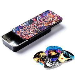 DUNLOP SANTANA MEDIUM GAUGE PICK TIN 29155 фото