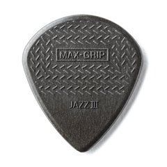 Медіатор Dunlop 471R3C Carbon Fiber Jazz III Max-Grip 1.38 mm (24 шт.) 121889 фото