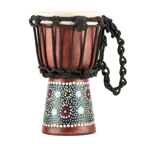 Джембе Meinl African Style Mini HDJ8-XXS (4 1/2") Flower Design 123024 фото