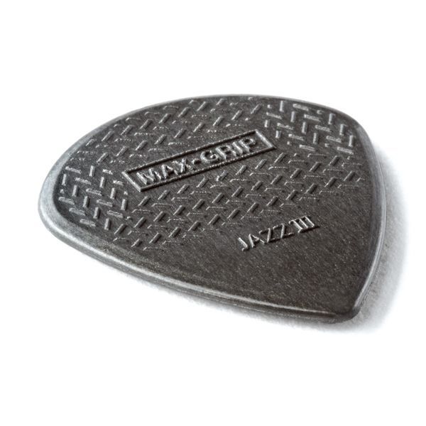 Медіатор Dunlop 471R3C Carbon Fiber Jazz III Max-Grip 1.38 mm (24 шт.) 121889 фото