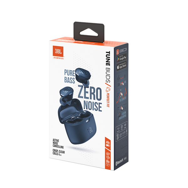 JBL Tune Buds &mdash; TWS-наушники с ANC, синий JBLTBUDSBLU фото