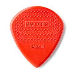 DUNLOP MAX-GRIP JAZZ III NYLON PICK 20108 фото