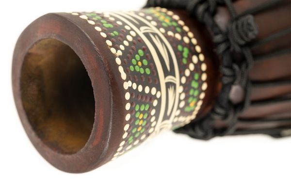 Джембе Meinl African Style Mini HDJ6-XXS (4 1/2") Dark Serpent Design 123022 фото