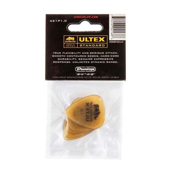 Медиатор Dunlop 421P1.0 Ultex Standard 1.0 mm (6 шт.) 111520 фото