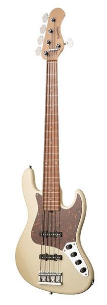 Бас-гітара SADOWSKY MetroLine 21-Fret Vintage J/J Bass, Alder, 5-String (Solid Olympic White High Polish) (Solid Olympic White High Polish) 38101 фото