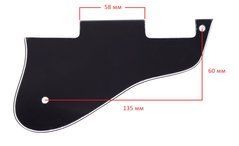 PAXPHIL M29 ES-335 PICKGUARD (BLACK) 28922 фото