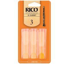 Тростини для кларнета Bb Rico Rico №3,0 (3 шт) 37548 фото