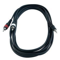 ROCKCABLE RCL20902 D4 Patch Cable - 2 x RCA to TRS MiniJack (1.5m) 32941 фото