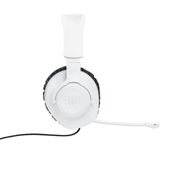 JBL Quantum 100P Console &mdash; wired gaming headset, white/blue JBLQ100PWHTBLU photo
