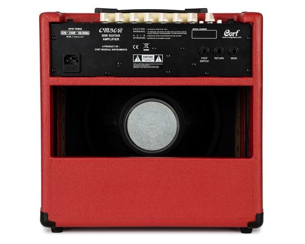 Гітарний комбопідсилювач CORT CM30R (Dark Red) 39817 фото