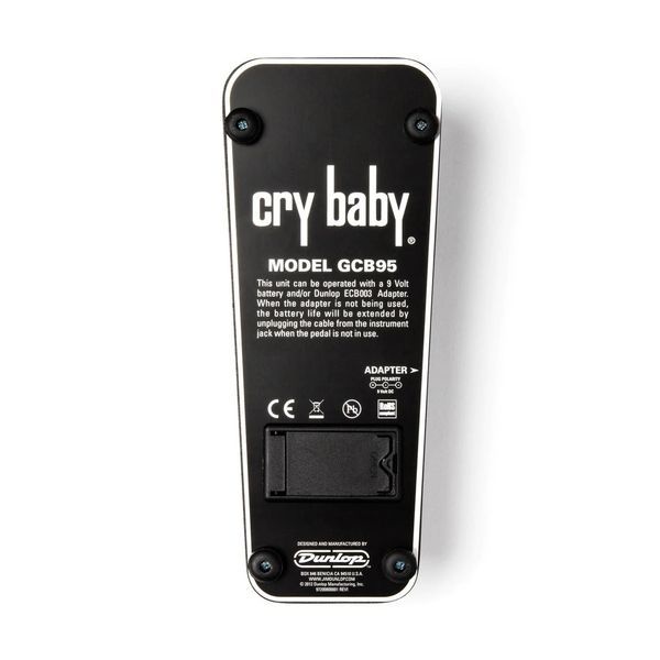 Педаль wah-wah DUNLOP CRY BABY STANDARD WAH 20330 фото