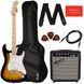 Электрогитара SQUIER Sonic Stratocaster Pack 2TSB + Squier Frontman 10G 560829 фото 1