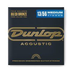 Струны для акустической гитары Dunlop DAB1356 80/20 Bronze 116759 фото