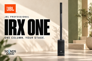 JBL IRX ONE: колонна, микшер и сцена в одном комплекте