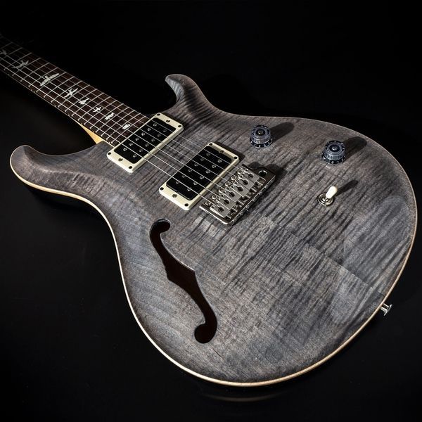 PRS CE 24 Semi-Hollow Faded Grey Black Electric Guitar 40117 photo