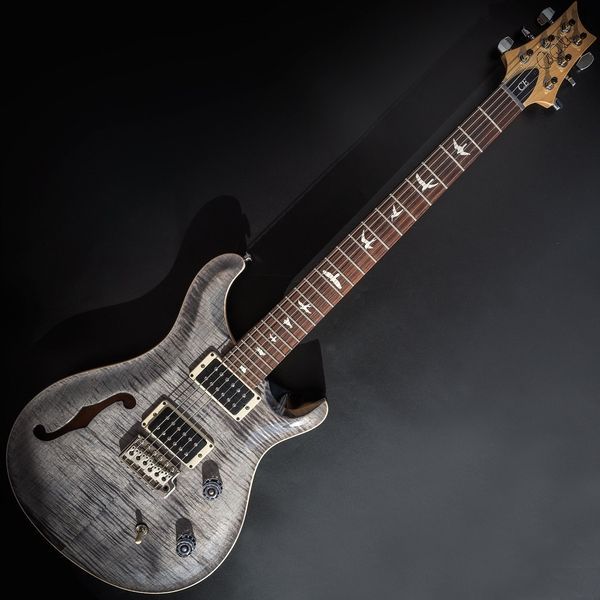 PRS CE 24 Semi-Hollow Faded Grey Black Electric Guitar 40117 photo