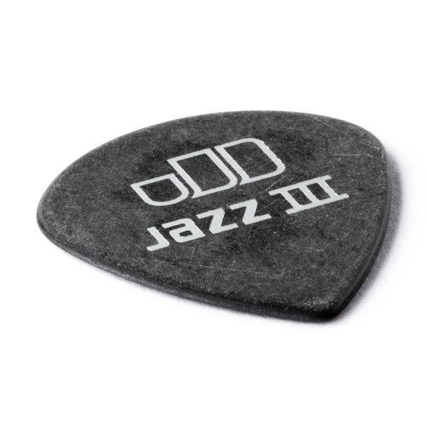 Медіатор Dunlop 482P1.0 Tortex Pitch Black Jazz III 1.0 mm (12 шт.) 124884 фото