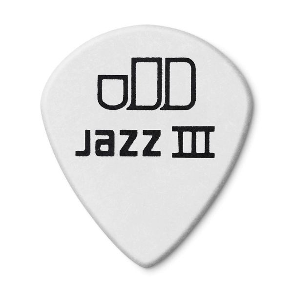Медиатор DUNLOP TORTEX WHITE JAZZ III 1.35 мм 32117 фото