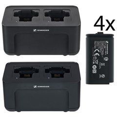 Зарядный комплект Sennheiser EW-DX 4 Slot Charging Bundle (CHG 70N-C + PSU + 4x BA 70) 614038 фото