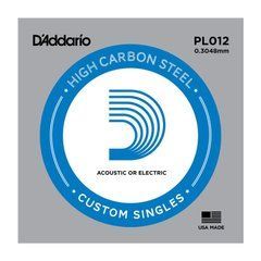 D'ADDARIO PL012 Plain Steel 012 19648 фото
